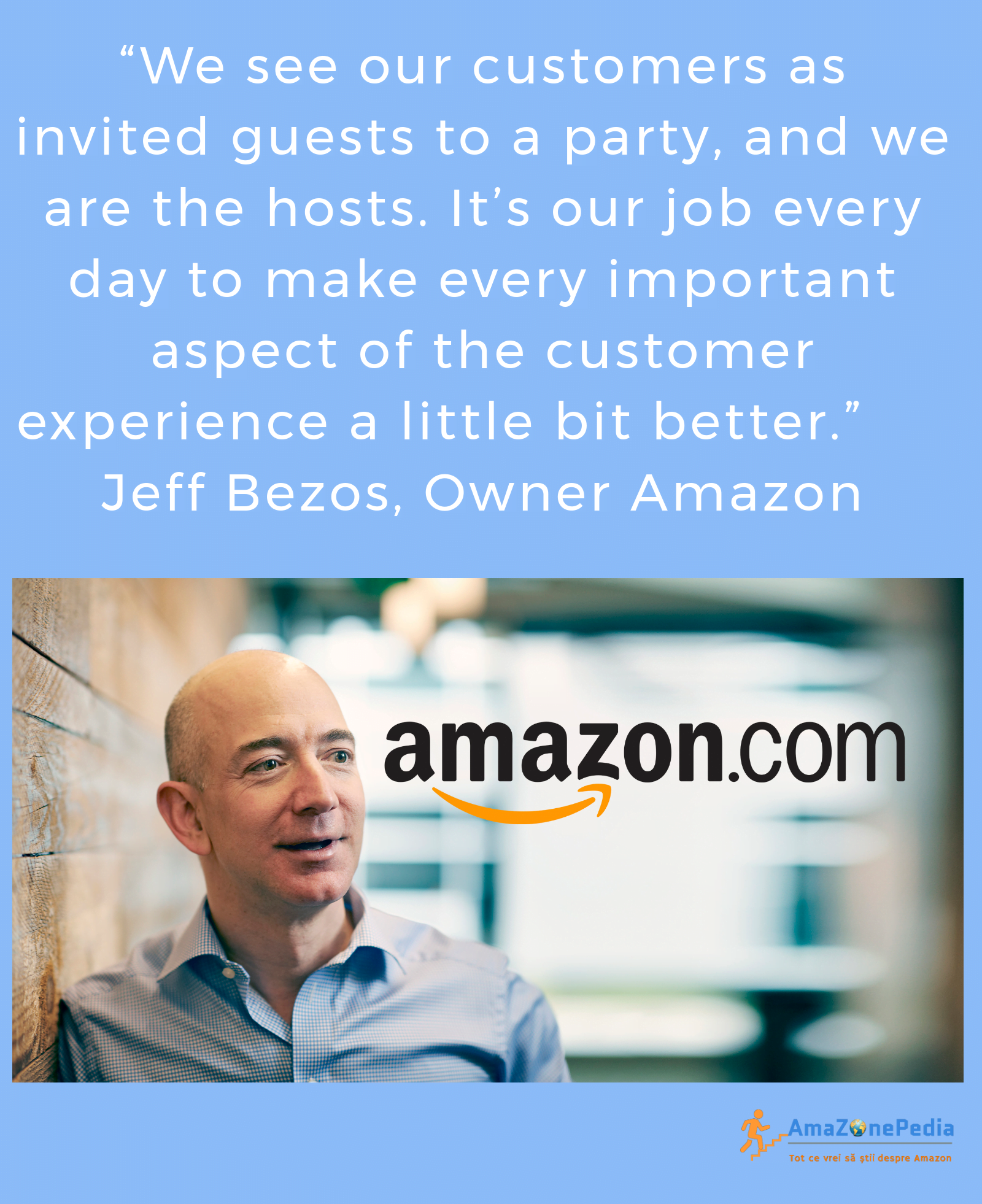 Amazonepedia - Citat Jeff Bezos - Amazon